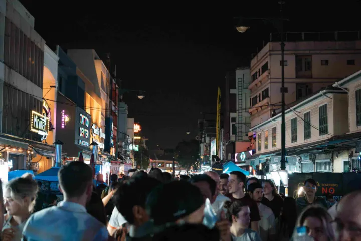 One night in Bangkok