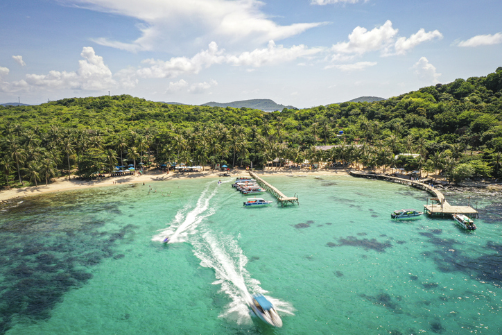 Nice beach in Phu Quoc island Vietnam